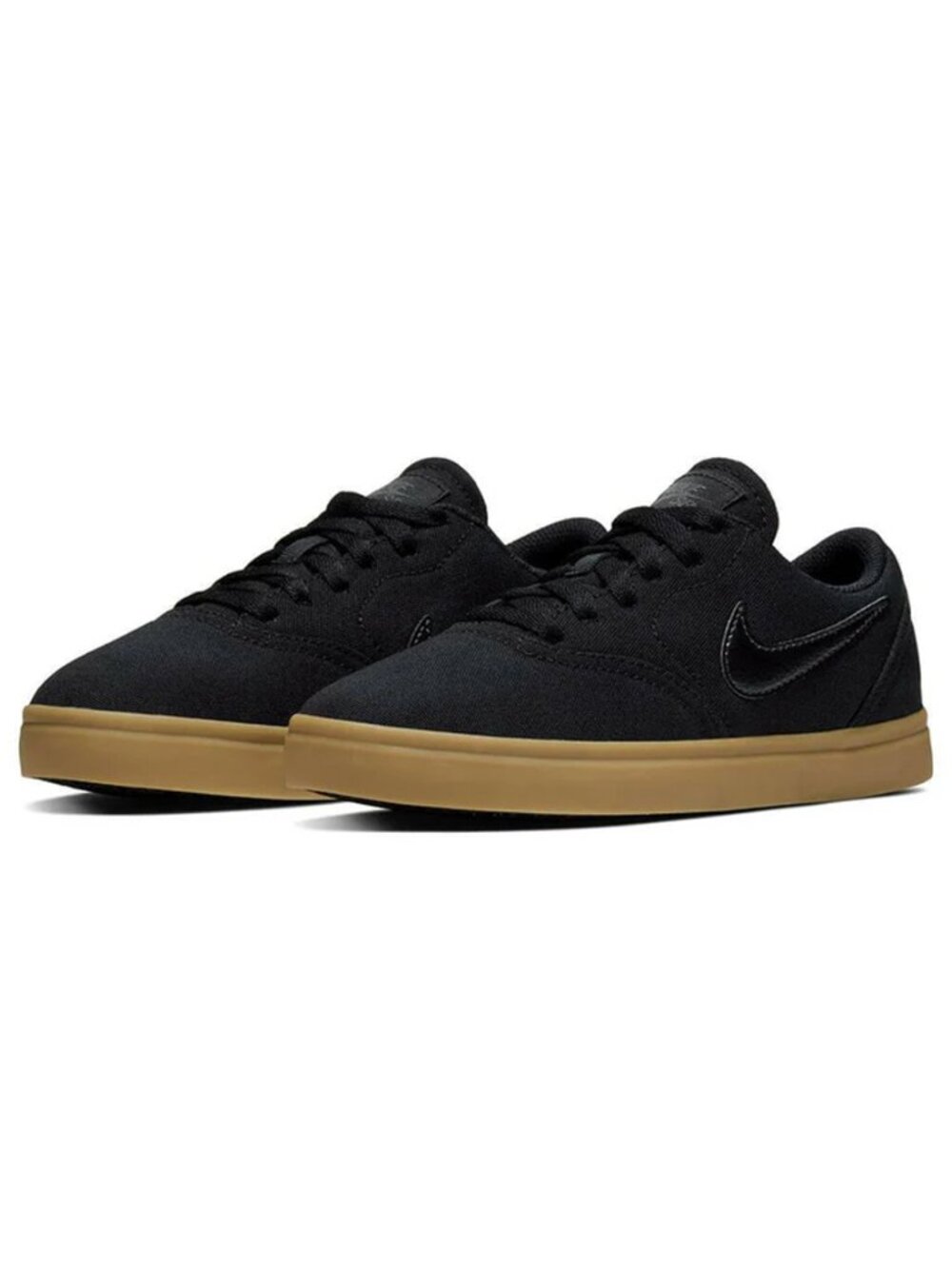 2/$60 💥🆕 Nike SB Check Canvas Skateboard Black/Gum Shoes | Size 13.5C | 7330